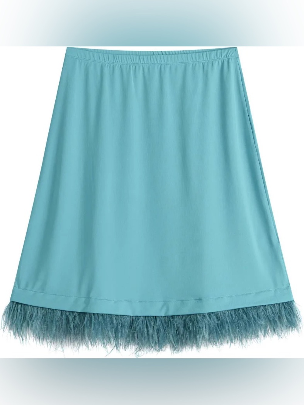 Hosbjerg Women's Esme Skirt in Aqua Blue, Size L | END Clothing